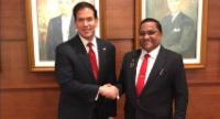 Vijitha Herath Meets Marco Rubio in Manila